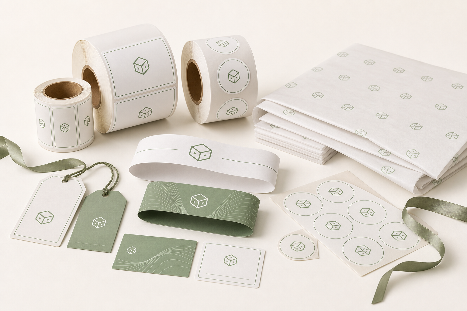 Custom labels and packaging accessories