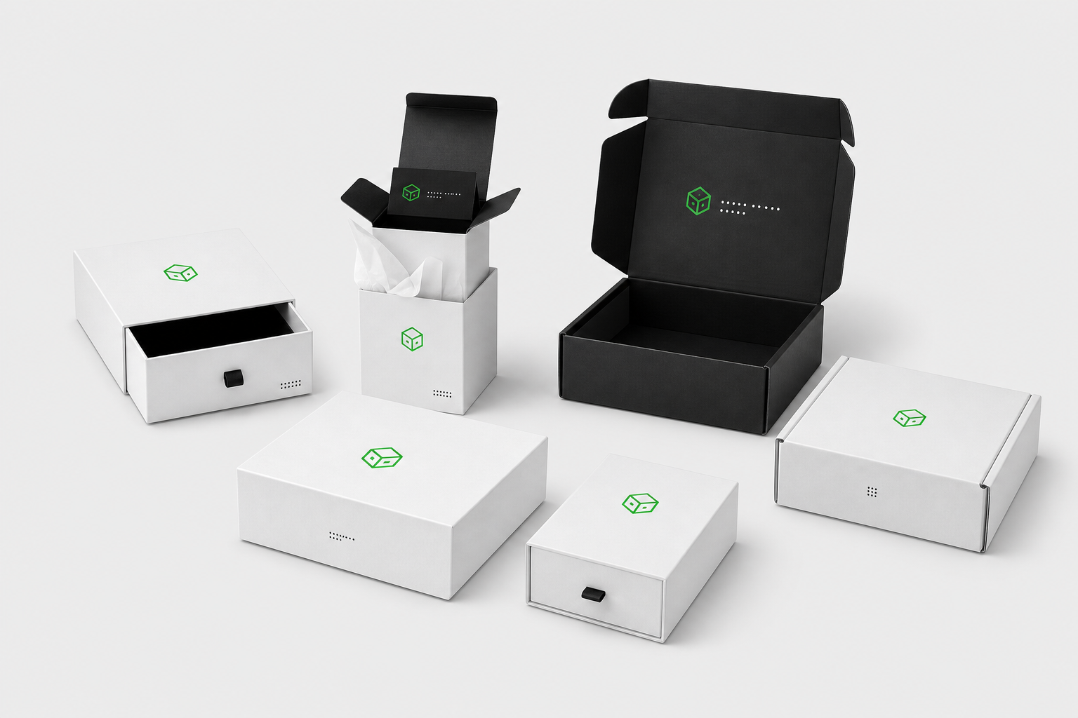 Custom rigid boxes and mailer packaging from yanflexo